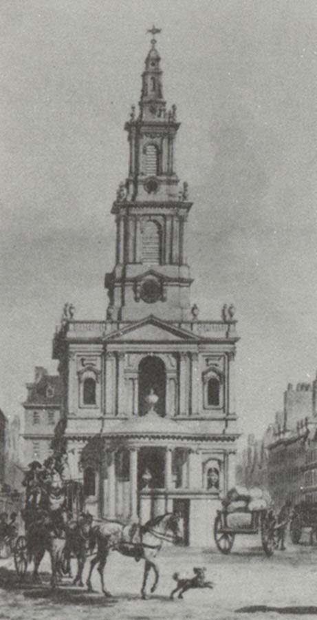 Church of St Mary-Le-Strand in London